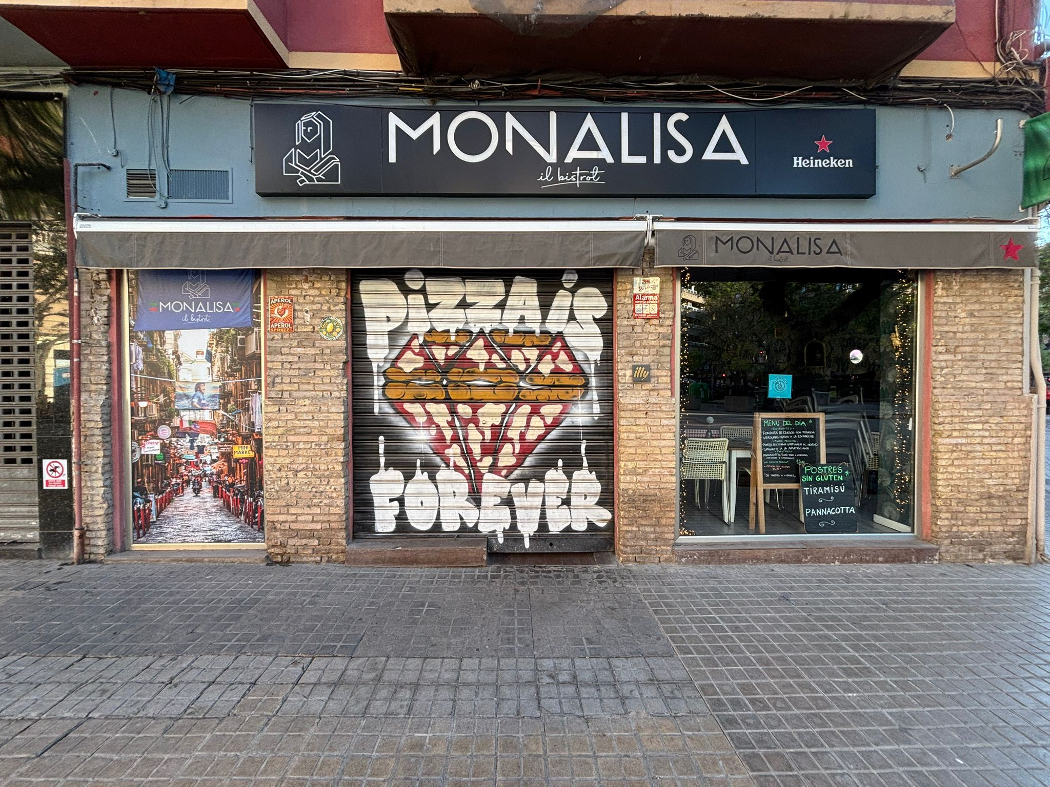 Interior de Monalisa il Bistrot